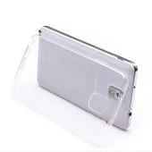 Samsung Galaxy Note 3 Neo Kılıf Şeffaf Silikon Hibrit Case - 5