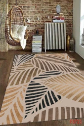 Kahverengi Yolluk, Yaprak Desen Yolluk, Koridor Yolluk, Koridor Halısı, Uzun Halı, Salon Halısı - 4