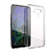 LG G5 Kılıf Şeffaf Silikon Hibrit Case - 1