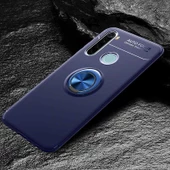 Xiaomi Redmi Note 8T Kılıf Yüzüklü Magnetli Ravel Case - 5