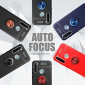 Xiaomi Redmi Note 8T Kılıf Yüzüklü Magnetli Ravel Case - 8