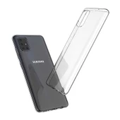 Samsung Galaxy A71 Kılıf Şeffaf Silikon Hibrit Case - 3