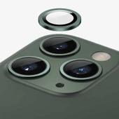 Apple iPhone 11 Pro Kamera Lens Koruyucu Çerçeveli Koruyucu CL-02 - 2