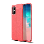 Samsung Galaxy S20 Plus Kılıf Deri Tarzı Niss Silikon Case - 1