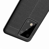 Samsung Galaxy S20 Ultra Kılıf Deri Tarzı Niss Silikon Case - 12