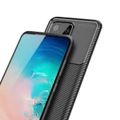 Samsung Galaxy S20 Ultra Kılıf Karbon Silikon Case - 7