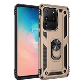 Samsung Galaxy S20 Ultra Kılıf Yüzüklü Zırh Tank Vega - 11