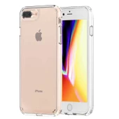 Apple iPhone 8 Plus Kılıf Full Şeffaf Sararmaz Kapak - 1