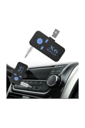 Bluetooth Müzik Alıcısı 3.5 mm Aux Adaptör Araç Kiti 3in1 - Cyber An-6999 X6 - 3
