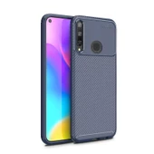 Huawei P40 Lite E Kılıf Karbon Silikon Case - 12