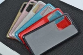 Samsung Galaxy S20 Ultra Kılıf Simli Parlak Shining Kapak - 2