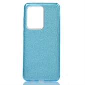 Samsung Galaxy S20 Ultra Kılıf Simli Parlak Shining Kapak - 9