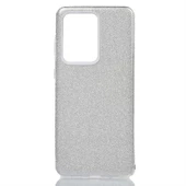 Samsung Galaxy S20 Ultra Kılıf Simli Parlak Shining Kapak - 8