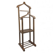 Goxawee Dizayn Çift Tepeli Dilsiz Uşak Cilalı Ceviz Sehpalı thumbnail 3