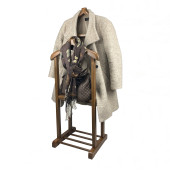 Goxawee Dizayn Çift Tepeli Dilsiz Uşak Cilalı Ceviz Sehpalı thumbnail 5