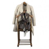 Goxawee Dizayn Çift Tepeli Dilsiz Uşak Cilalı Ceviz Sehpalı thumbnail 6