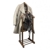 Goxawee Dizayn Çift Tepeli Dilsiz Uşak Cilalı Ceviz Sehpalı thumbnail 7