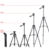 Bluetoothlu Tripod Tam Orjinal Telefon Tutucu Tripod 43cm-125cm 5208 - 9