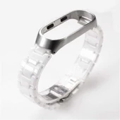 Xiaomi Mi Band 4 Kordon Parlak Metal 21 Kordon - 12