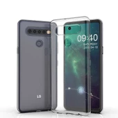 LG K51S Kılıf Şeffaf Silikon Hibrit Case - 7