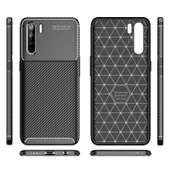 Oppo A91 Kılıf Karbon Silikon Case - 9