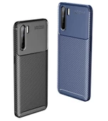 Oppo A91 Kılıf Karbon Silikon Case - 2