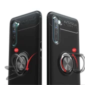 Oppo A91 Kılıf Yüzüklü Magnetli Ravel Case - 2