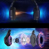 RGB Işıklı Oyuncu Kulaklığı Kulaküstü Onikuma K10 Pro RGB 3.5mm - 6