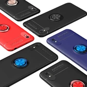 Xiaomi Redmi 9A Kılıf Yüzüklü Magnetli Ravel Case - 3