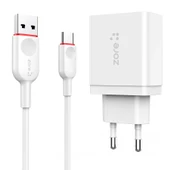 Zore XMac Serisi ZR-X2 Type-C 2 in 1 Şarj Seti - 1