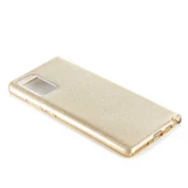 Samsung Galaxy Note 20 Ultra Kılıf Simli Parlak Shining Kapak - 3