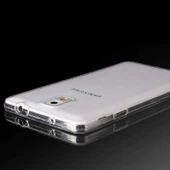 Samsung Galaxy Note 3 Kılıf Şeffaf Silikon Hibrit Case - 6