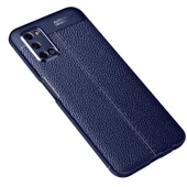 Oppo A72 Kılıf Deri Tarzı Niss Silikon Case - 12