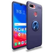Oppo A12 Kılıf Yüzüklü Magnetli Ravel Case - 12