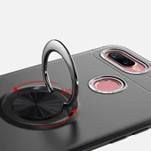 Oppo A12 Kılıf Yüzüklü Magnetli Ravel Case - 5