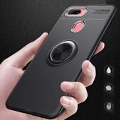 Oppo A12 Kılıf Yüzüklü Magnetli Ravel Case - 8