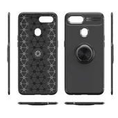 Oppo A12 Kılıf Yüzüklü Magnetli Ravel Case - 4