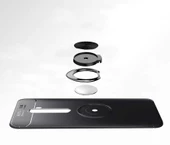 Oppo Reno 2Z Kılıf Yüzüklü Magnetli Ravel Case - 4