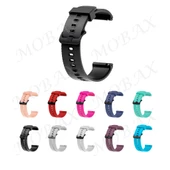 Haylou Solar LS02 20mm Kordon Tokalı Ekose Silikon - 1