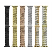 Apple Watch 7/8/9 45mm Kordon Z Model Metal Kordon thumbnail 3