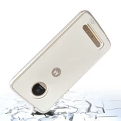 Lenovo Moto Z2 Play Kılıf Şeffaf Silikon Hibrit Case - 2