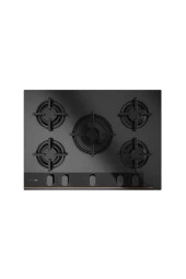 - Gbc 75-g1 Gbc Bm-ankastre Kristal Wok Gözlü Cam Gazlı Ocak-döküm Izgara-siyah-70 Cm-112570210 - 1