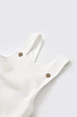 Bebek Kadife Salopet Tulum, %80 Organik Pamuk & %20 Polyester, Bebek ve Yenidoğan Serisi - CSYK6032 - 2