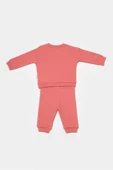 Bebek Uzun Kollu Tişört ve Pantolon Takımı, %100 Organik Pamuk, Bebek ve Yenidoğan Serisi - CSY8010 - 2