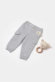 Bebek Cepli Pantolon, %100 Organik Pamuk, Bebek ve Yenidoğan Serisi - CSY8016 - 1