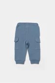 Bebek Cepli Pantolon, %100 Organik Pamuk, Bebek ve Yenidoğan Serisi - CSY8017 - 5