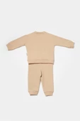 Bebek Uzun Kollu Tişört ve Pantolon Takımı, %100 Organik Pamuk, Bebek ve Yenidoğan Serisi - CSY8027 - 6