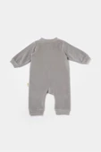 Bebek Fermuarlı Tulum, %80 Organik Pamuk, Bebek ve Yenidoğan Serisi - CSYK6056 - 2