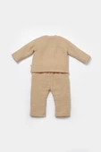 Bebek Uzun Kollu Tişört ve Pantolon Takım, %100 Pamuk, Bebek ve Yenidoğan Serisi - CSYM7023 - 3