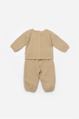 Bebek Uzun Kollu Tişört ve Pantolon Takım, %100 Pamuk, Bebek ve Yenidoğan Serisi - CSYM7017 - 2